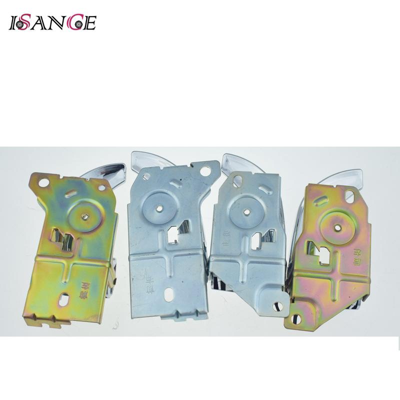 4pcs Chrome Ide Interior Car Door Handle Front Rear Left Right For Kia Sorento 3.5L 2003 2004 2005 2006 2007 2008 2009