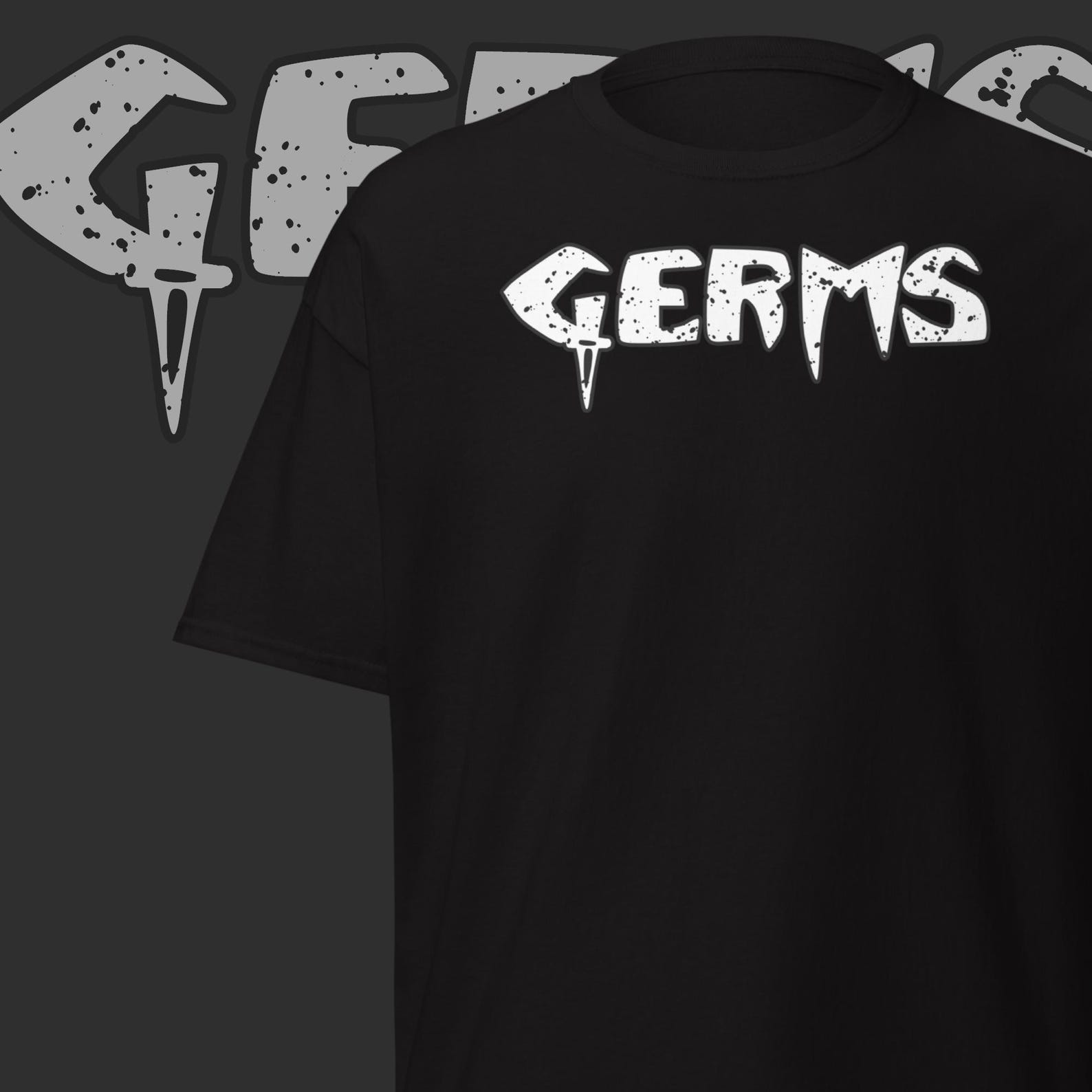 The Germs Band T-Shirt Vintage LAPunk Rock Merch L