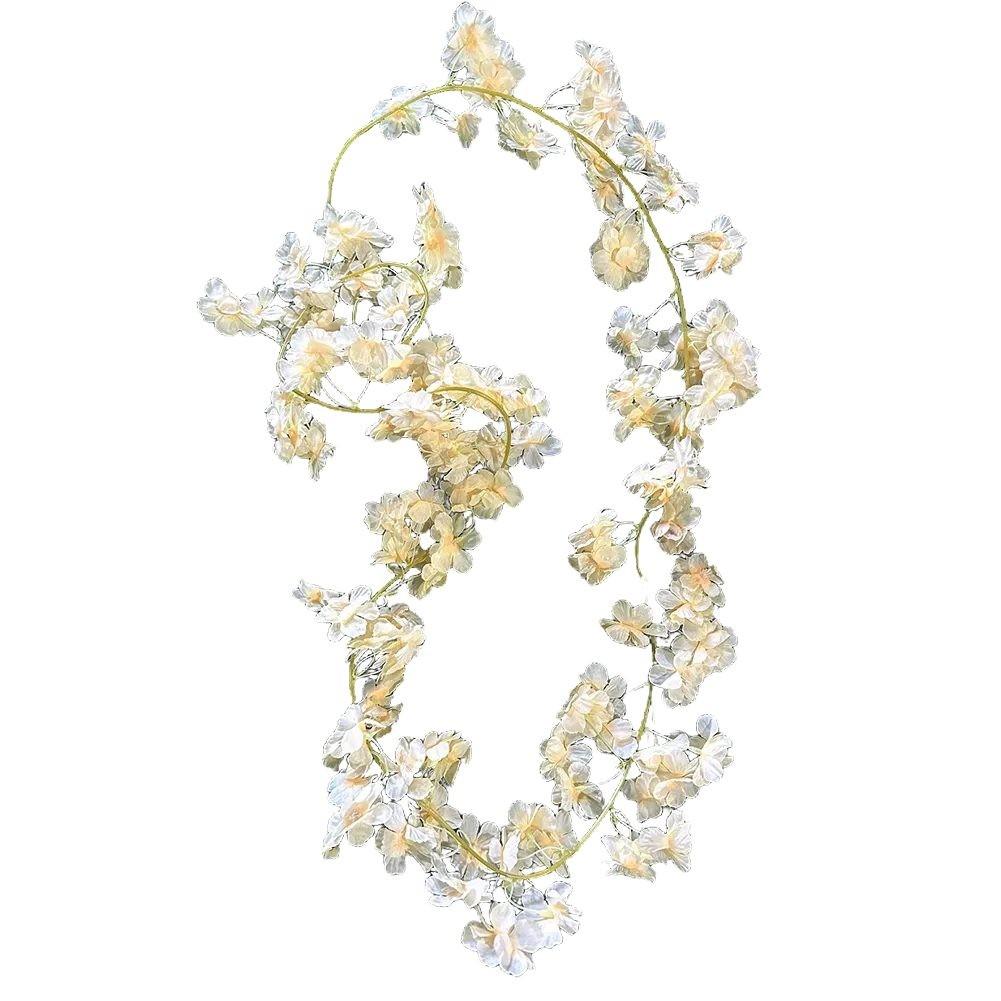 Aesthetic Hanging Flower Vines Featuring For Cherry Blossoms Style