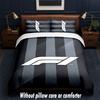 Set Biancheria da Letto Design F1 1 Copripiumino + 2 Federe Morbido Traspirante Biancheria da Letto per la Casa