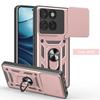 Heavy Duty Armor Car Magnetic Holder Funda for Motorola Edge 60 50 Fusion 5G Case Slide Camera Ring Stand Protection Back Cover