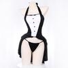 Sexy Tuxedo Anime Magician Bunny Girl Cosplay Costume Women Tails Dress Nightclub Rabbit Suit Halloween Party Performese Clothes