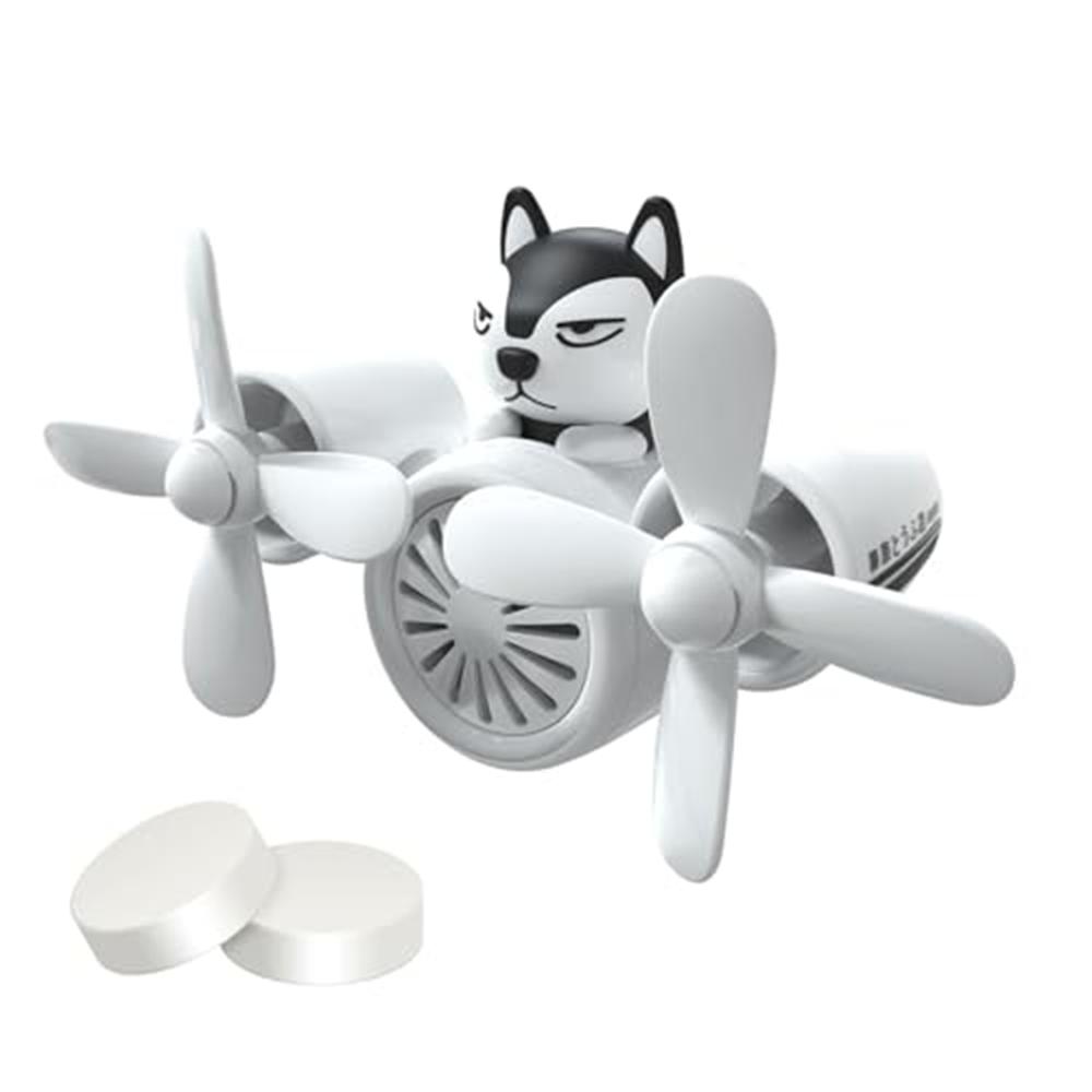 Dog Pilot Car Propeller Air Outlet Interior Accessories Car Fan Tuyere Car Decoration