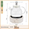 Health Pot: Multi-Function Electric Kettle for Chinese Medicine, Tea, Soup, and Porridge with Thickened Glass and Fully Automatic Features.