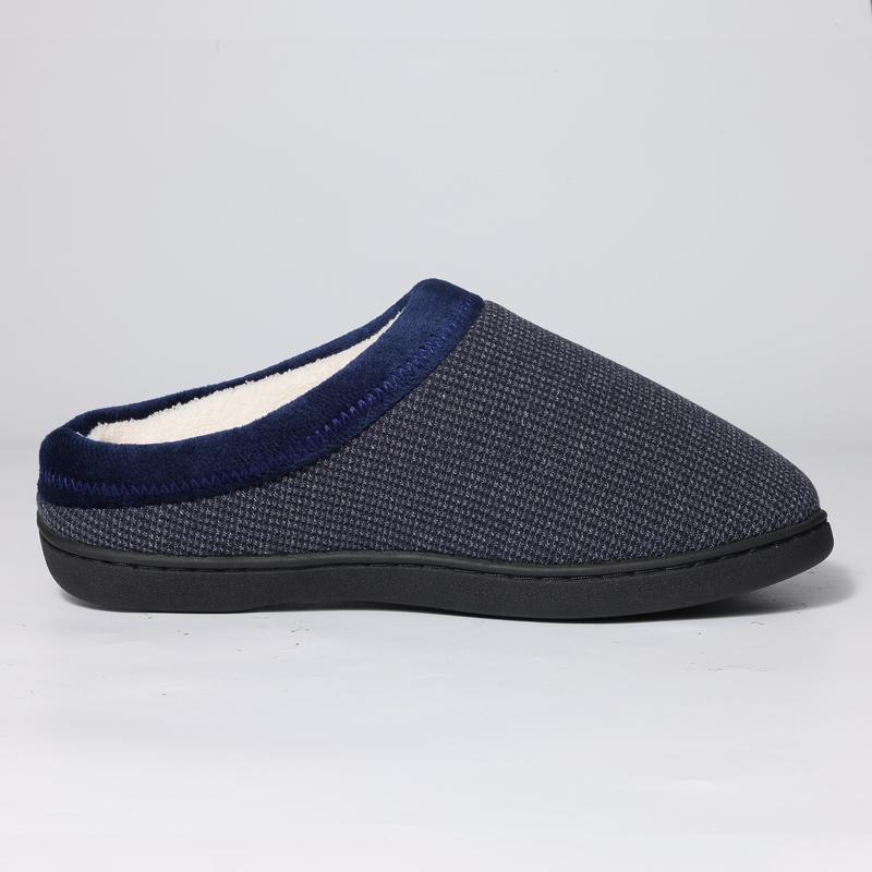 Goosecret Cotton Slippers For Men Soft Sole Comfy Memory Foam Non-Slips Slippers Indoor Plush Lined House Shoes Machine Washable