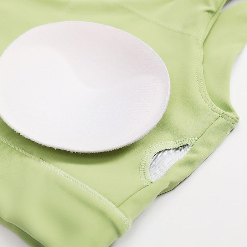 Jednodílná nahá podprsenka na jógu se zády na jedno rameno Elastická nárazuvzdorná sportovní spodní prádlo Dámská běžecká fitness vesta