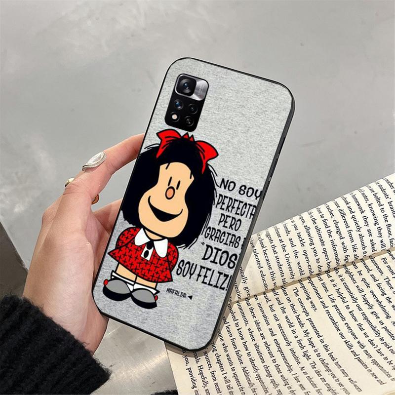 Phone Case For Xiaomi Poco C71 15T 14T Pro Redmi Note 15 14 14 13 Pro Redmi A5 15C 13C Mafalda