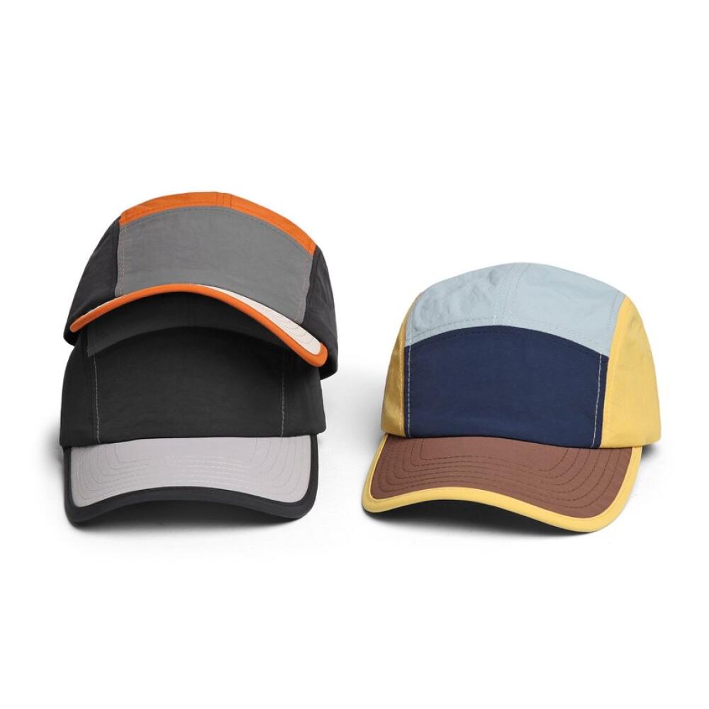 5 Panel Baseball Cap for Men Women, Quick-Dry Fabric, Ideal for Outdoor Running, Cycling & Daily Casual Fashion Hat