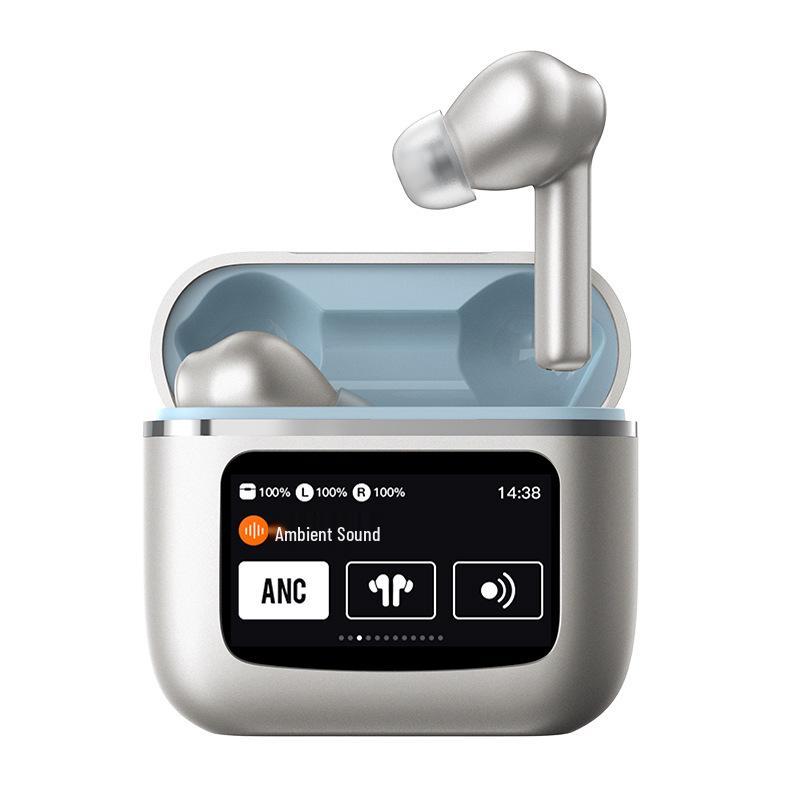 

Cross-border T68pro ANC True Wireless Multi-mode Bluetooth Earphones срібний