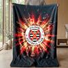 Fulham Football Print Flannel Blanket, Soft Warm Lightweight Throw Blanket for Sofa Bed Camping