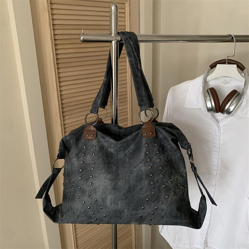 Retro Fashion Single-shoulder Bag - High-end Commuting Tote Bag