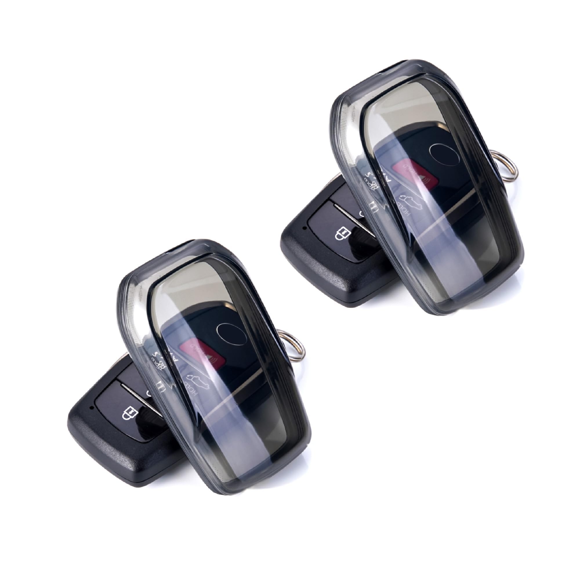 

[Unhoke] Alphard 30 Series Key Case, Clear Corolla Cross, Key Cover, Transparent Harrier 80 чёрный