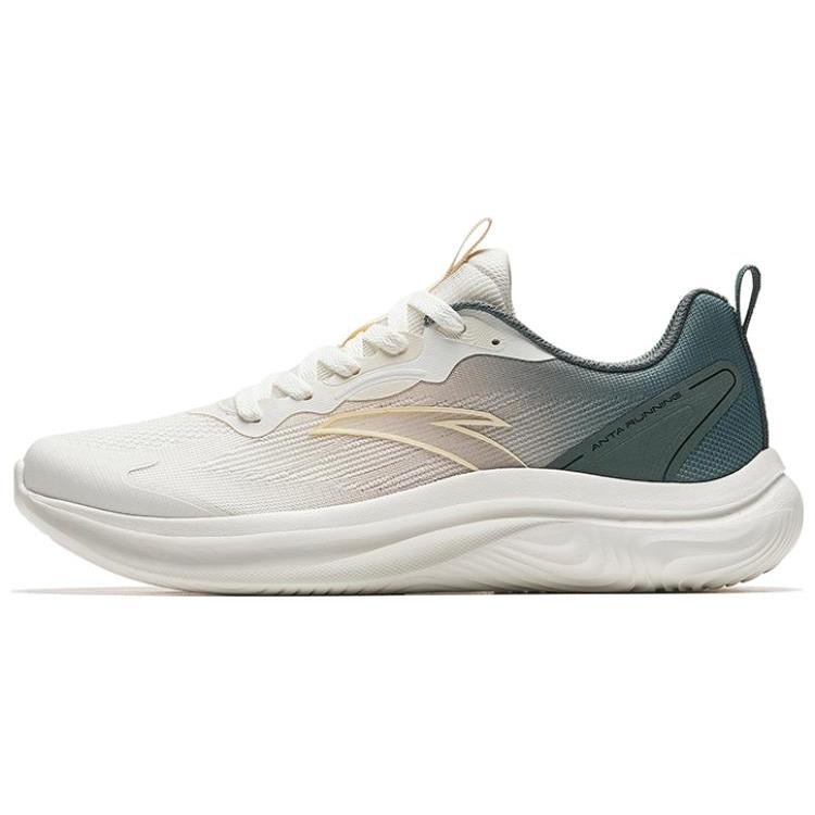 

Anta Lingyun Casual Slip Resistant, Abrasion Resistant, Lightweight Low top Sprint Running Shoes Men s White Gray 912335550-3 39