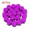 20X 19Mm Silicone Car Wheel Nut Lug Hub Covers Bolt Cap Dust Cover Protector