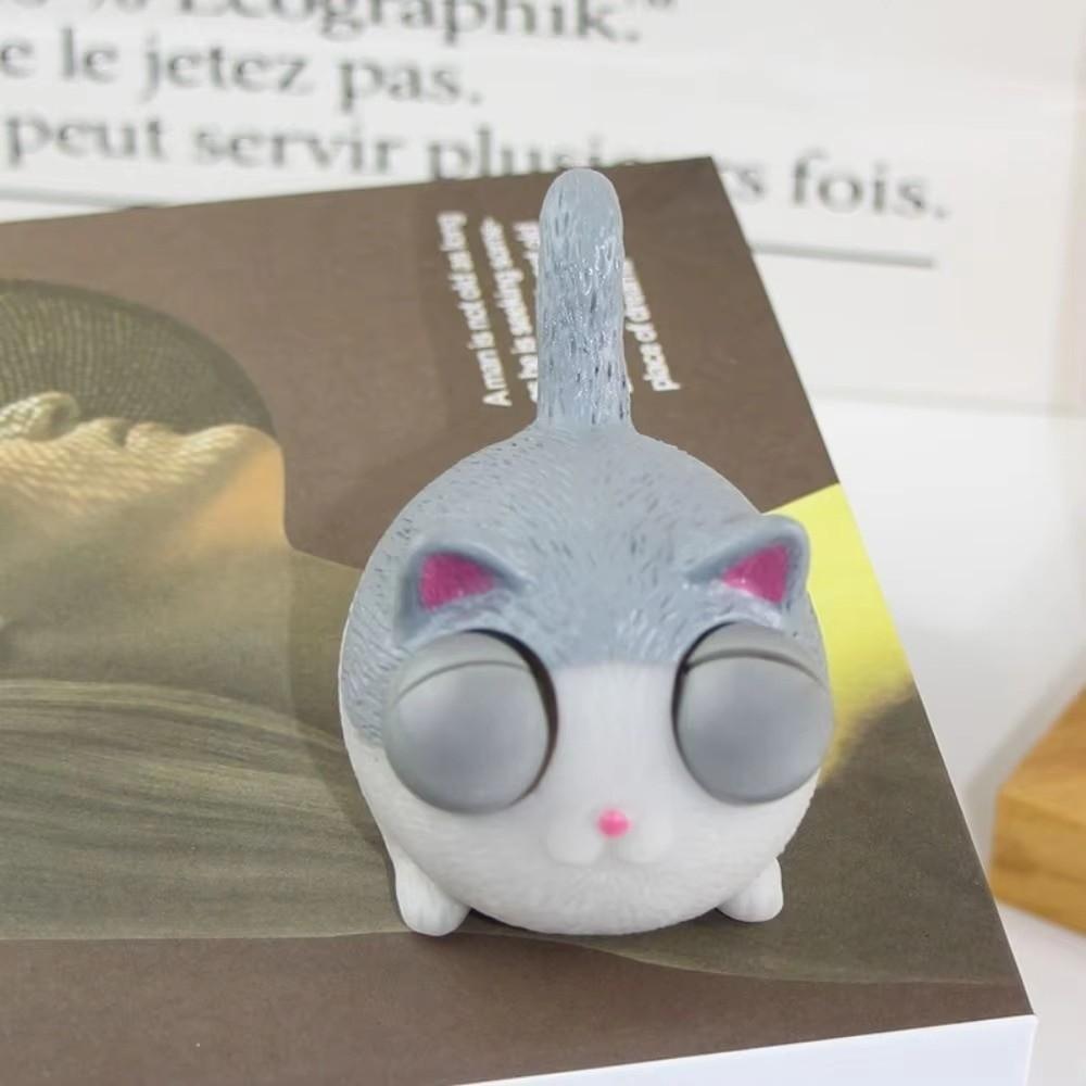 Angry Cat Style Angry Cat Squeeze Toy TPR Stress Relief Toys New Novelty Cat Toy For Adults