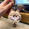 Year of the Sheep Lamb Keychain: Cute Plush Pendant for Students' Bags