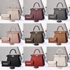 Pu Crossbody Bag For Women With Stitching And Multiple Pockets For Daily Use