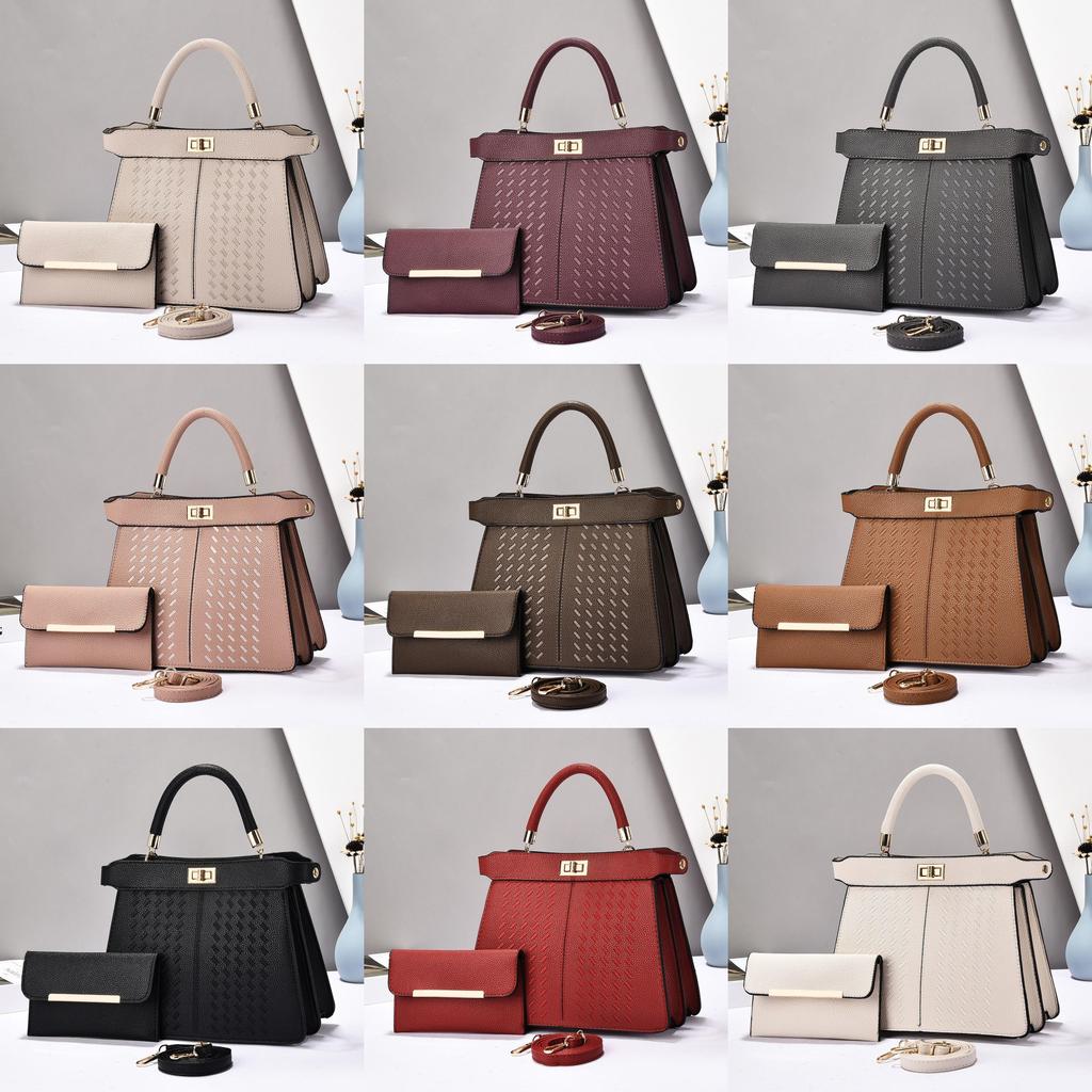 Pu Crossbody Bag For Women With Stitching And Multiple Pockets For Daily Use