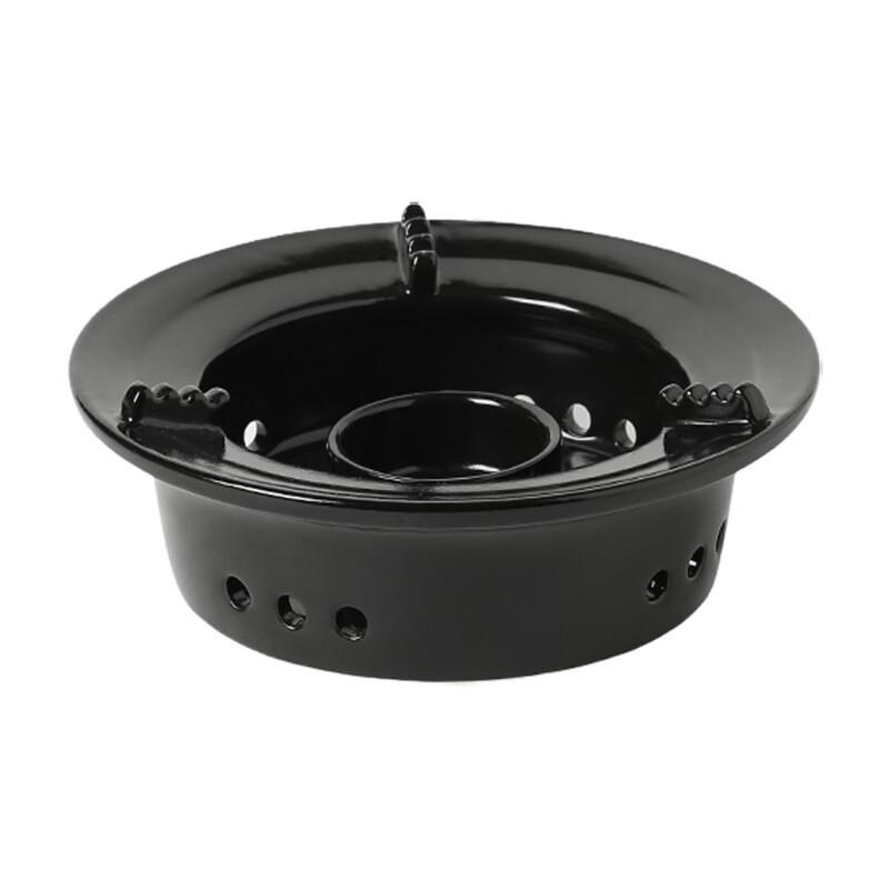 ZISIZ Ceramic Alcohol Stove Base for Hot Pot