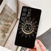 Crescent Moon Sun Phone Case For Samsung Galaxy S25 Ultra S9 S10 S20 S22 S21 Plus S23 FE S24 Ultra Full Cover