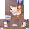 Delightful Cartoon Cat Design Mini Cat Dolls Ideal For Creative Cake Decorations And Gifts