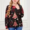 Christmas Day Sweatshirts For Children Boys And Girls Knit Sweater Cute Shirt Fall Crewneck Pullover Tops