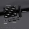 Car Keychain with Anti-lost Number Tag Pendant