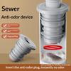 Anti-odor Leak-Proof Bathroom Sewer Seal Ring Kitchen Sink Washing Machine Floor Drain Connector Stopper for Kitchen Bathroom