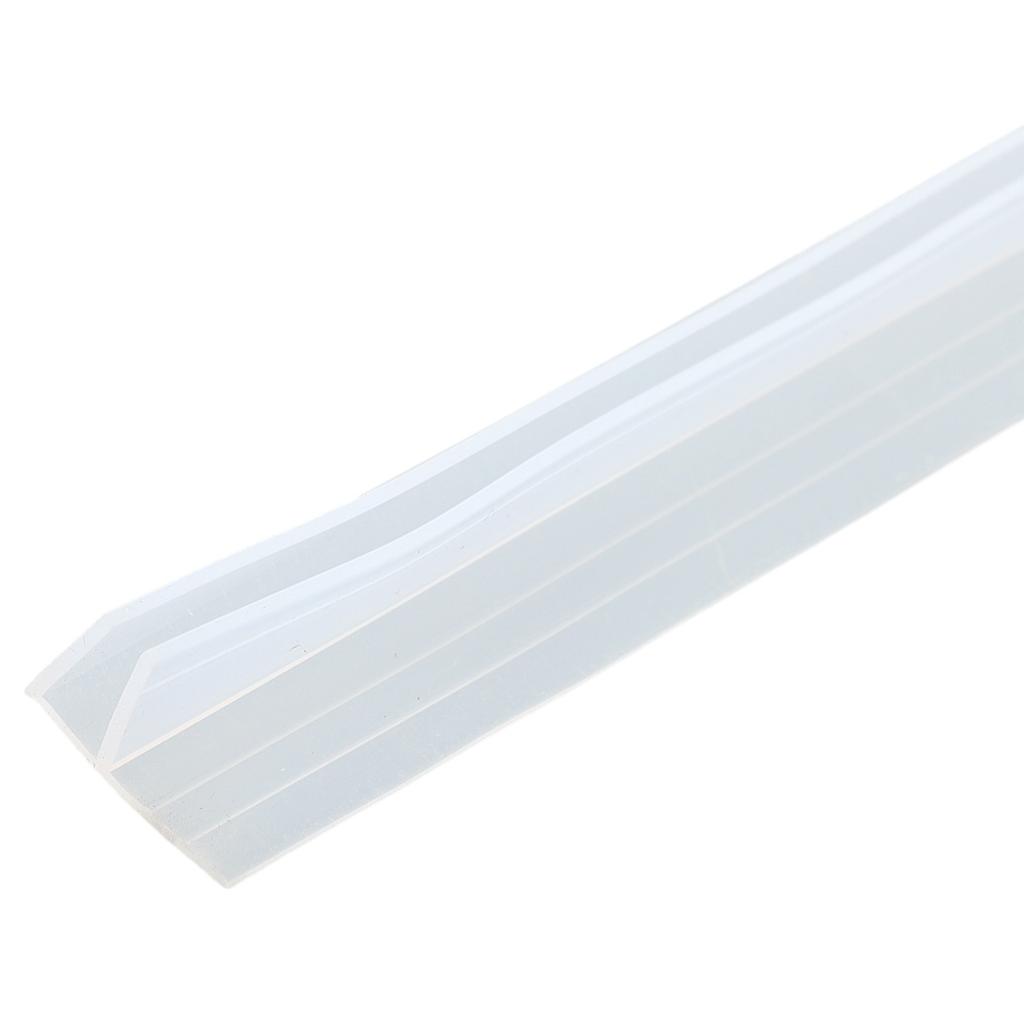 2m F Shape Bath Shower Screen Door Seal Strip For Glass  6mm Seal Gap