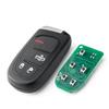 KEYYOU 2/3/4/5B Remote Car Key For Chrysler Jeep Cherokee Dodge RAM Durango FCCID GQ4-54T 434Mhz ID46 PCF7953M Smart Card 2004+