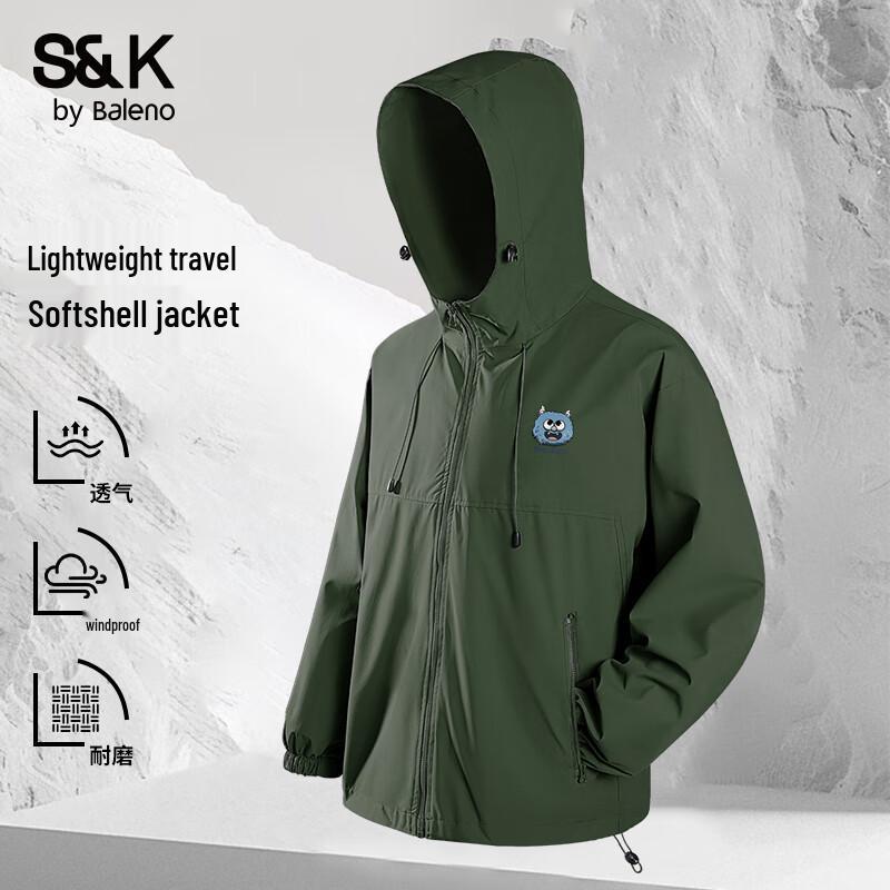 

Baleno S&K Series Men s Casual Windproof Jacket 5XL