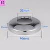 2 ks Konektor vodovodní trubky 1/2"3/4" Nerezová ocel Dekorativní kryt kohoutku Panel úhlového ventilu sprchy Kuchyňské doplňky k kohoutku