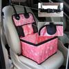 Dog Car Seat with Storage Pocket,Travel Dog Bag Cover Folding Hammock Pet Carriers and Travel Gear for Small Medium Dog Supplies