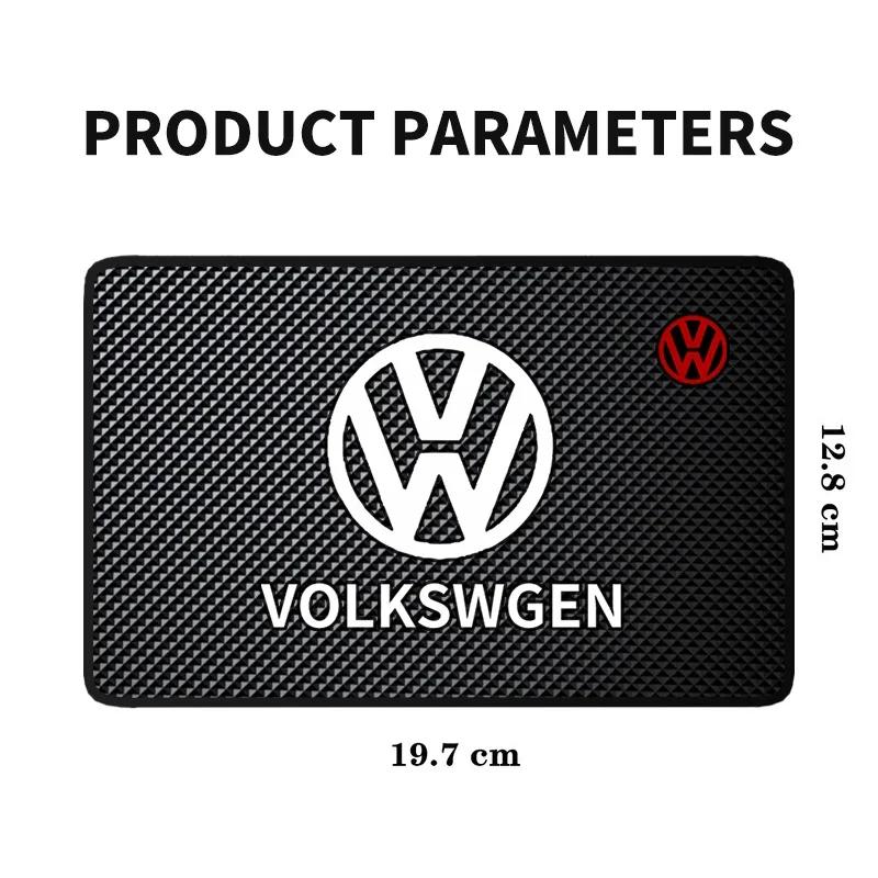 Covoraș Silicon Lipicios Antiderapant pentru Bordul Mașinii Suport Telefon Anti-alunecare Pentru Volkswagen Tharu R Polo T5 GTI Tiguan R-Line Golf Arteon