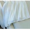 Iridescent Gauze Wide-Leg Skirt Pants for Women - 2025 Summer Fashion, Slimming, Drapey, and Versatile Casual Wear