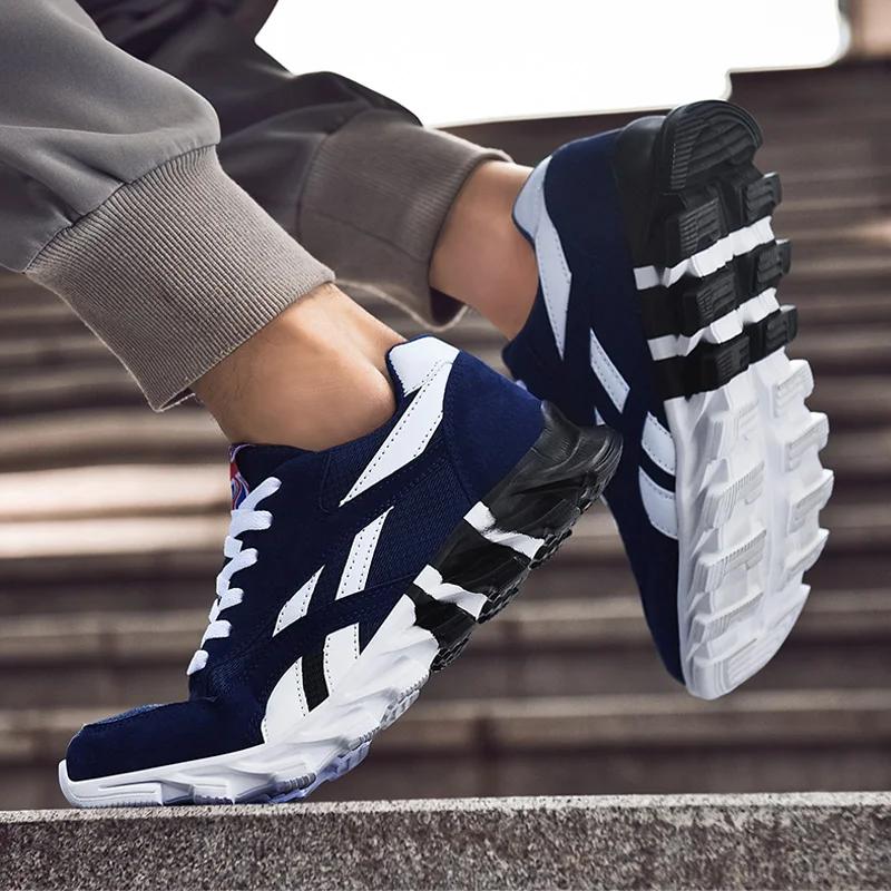 New Men'S Running Shoes Sneakers Breathable Casual Sneakers Anti-Slip Vibration Comfortable Walking Men Shoes