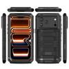 Coque de téléphone étanche IP68 pour iPhone 17 Pro Max Métal + Couvercle en Silicone avec Protection d'Écran