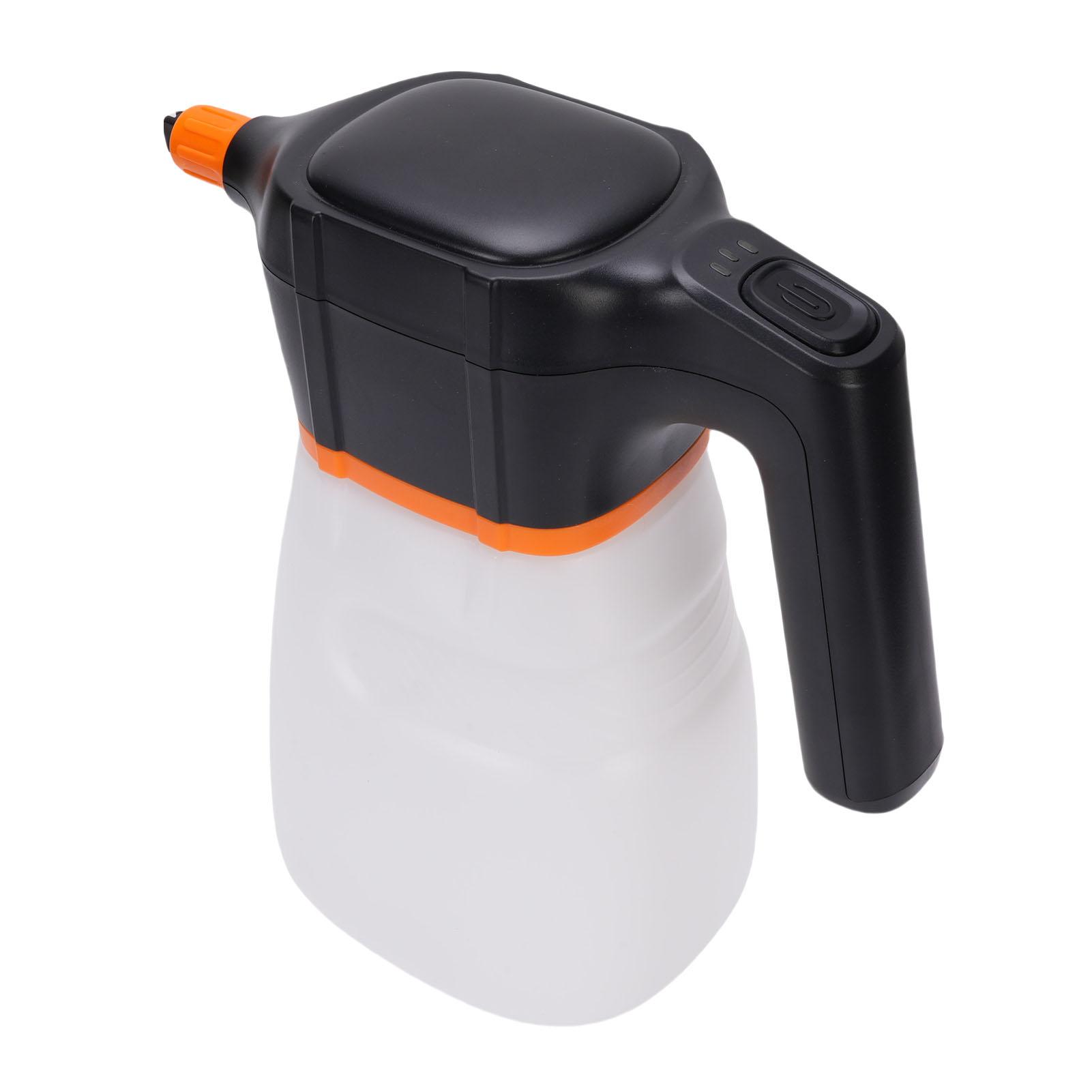 

Car Wash Electric Foam Sprayer 2L 6000mAh Battery High Pressure Rechargble Cordless Soap Sprayer for Garden Watering Outdoor Clning