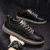 Sneakers Nere Autunnali Uomo Moda Allacciatura Piatte Casual Scarpe Sportive Versatili Outdoor Leggere Scarpe da Corsa Homme