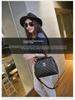 2024 Damen Diamantmuster Schultertasche im koreanischen Stil mit Schnappverschluss