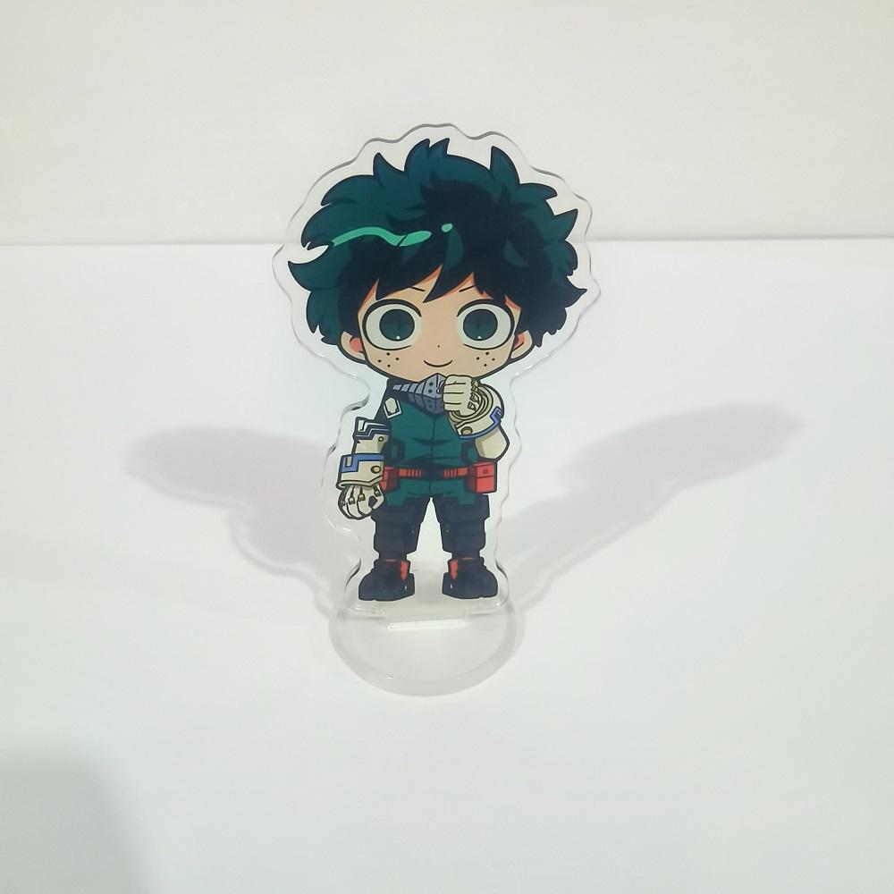 Popular Anime My Hero Academia Acrylic Figure Stand Deku Might Shigaraki Tomura Model Desk Decor Fans Collection Diy Props Gift