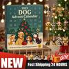 1/2Set Dog 24 Days Christmas Countdown Calendar Ornaments Christmas Advent Calendar Hanging Pendant Funny Gift for Dog Lovers