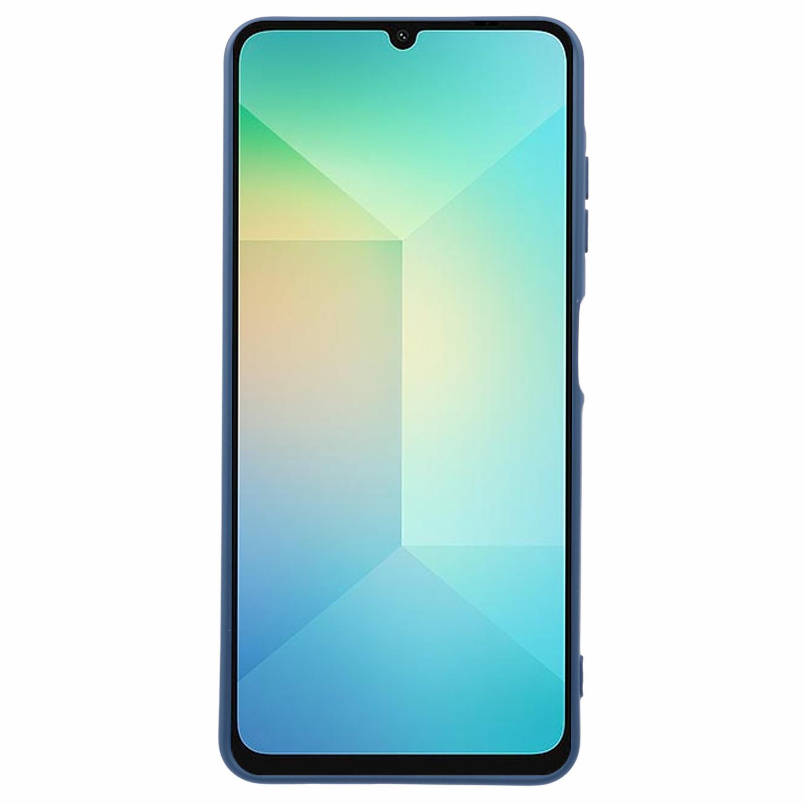 

For Samsung Galaxy A06 4G Case Arc Edge 2.0mm TPU Protective Phone Cover Midnight Green