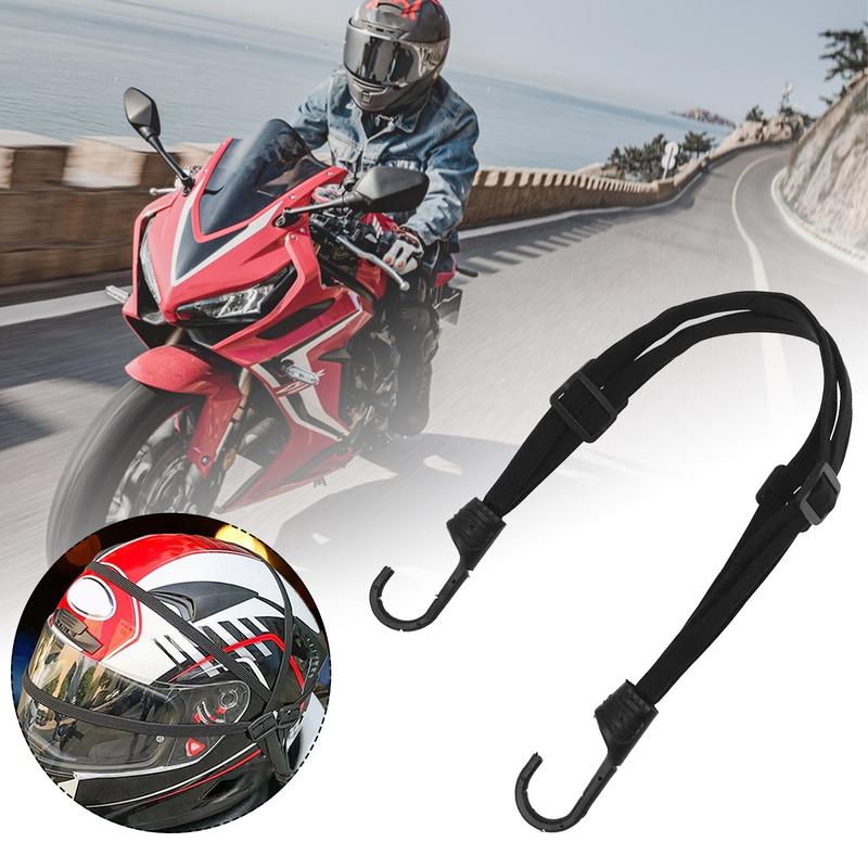 Motorcycle Luggage Straps Motorcycle Back Seat Helmet Strips Elastic Rope Retractable Luggage Binding Cord Fix Rope Goods Strap