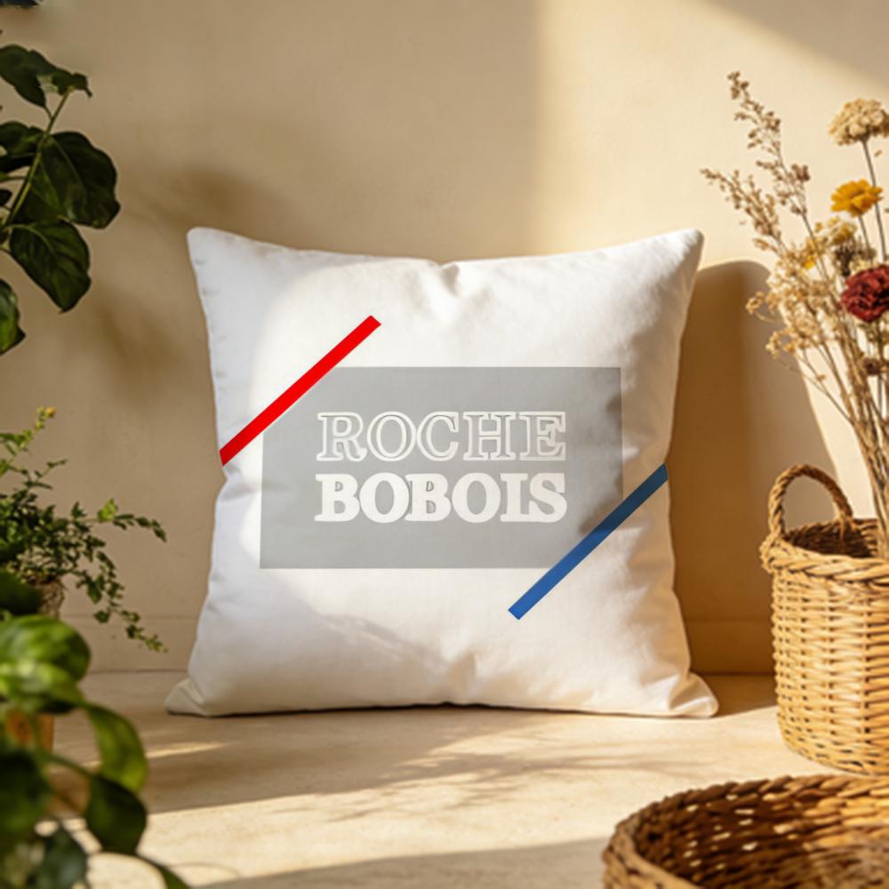 Hot RRoche Boboising Cushion Cover Versatile DoubleSided Pillow Case Fit for Sofa Bed Car Daily Decor