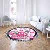 Valentine's Day Dwarf Round Carpet Rose Love Valentine's Day Series Carpet Living Room Bedroom Valentine's Day Carpet