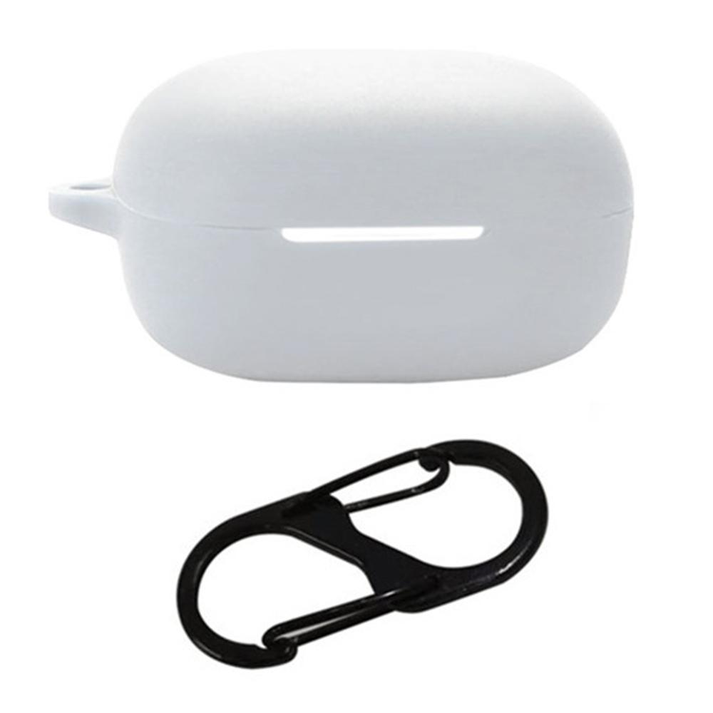 

Для QCY MeloBuds ANC HT05 Bluetooth-сумісних навушників Чохол з пряжкою проти втрати Силіконовий захисний чохол E