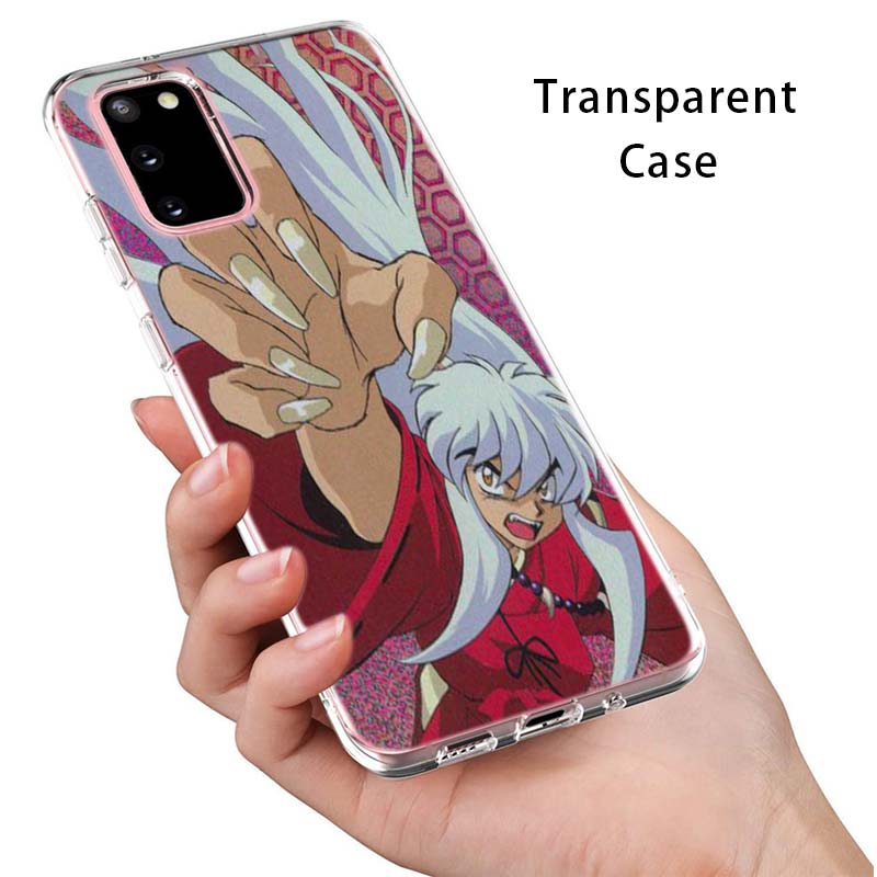 Cartoon Anime Inuyasha Für Samsung Galaxy S22 Pro S21 S20 FE Ultra S10 S10E Lite S9 S8 Plus S7 S6 Rand weiche Telefon Fall