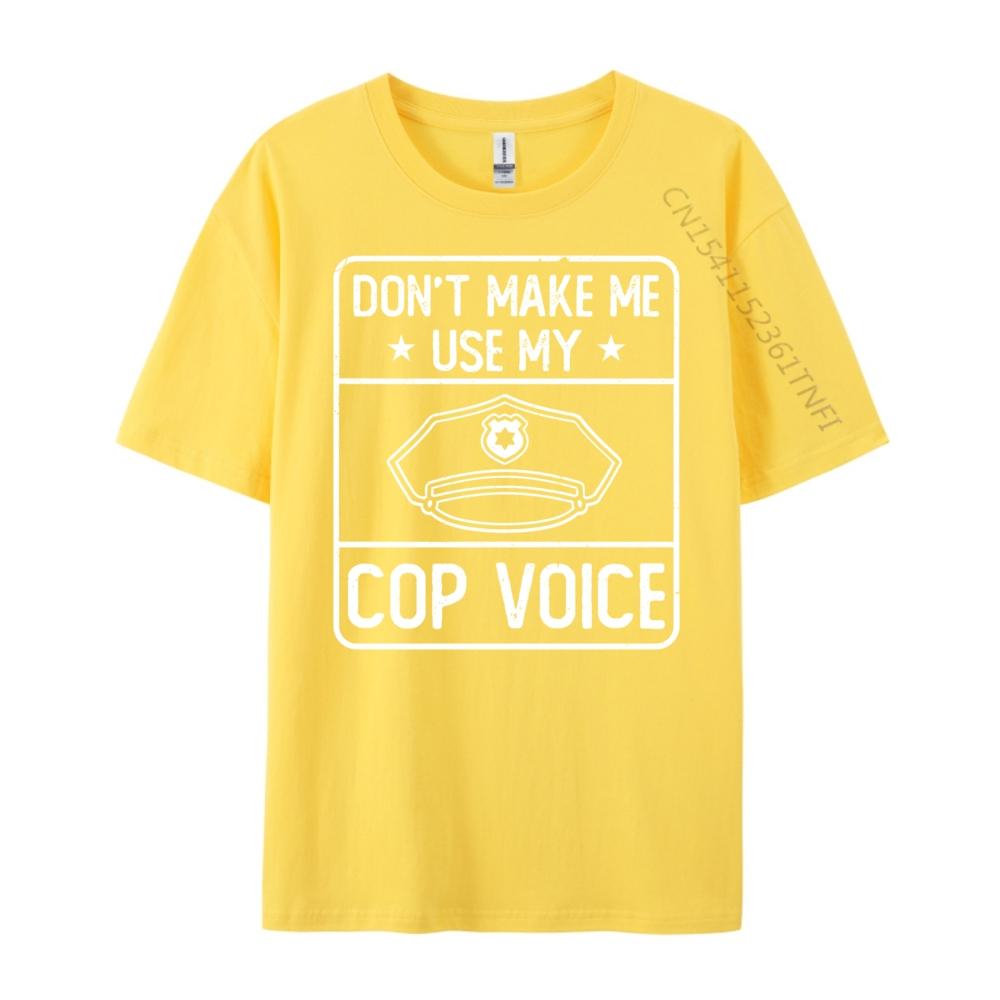 Camisetas Gráficas de Policial Cop Camisas De Hombre Estampadas Manga Curta Roupas de Luxo Respirável Estampado