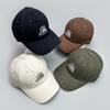 High Quality Mountain Embroidered Baseball Cap Men'S And Women'S Sunshade Retro Washed Casual Versatile American Japanese